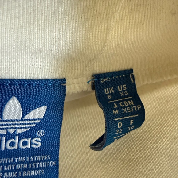 ADIDAS White Berlin Trefoil High-Neck T-Shirt - Picture 7 of 7
